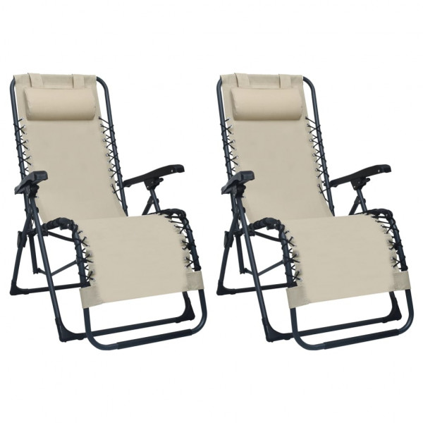 Cadeiras dobráveis 2 unidades D