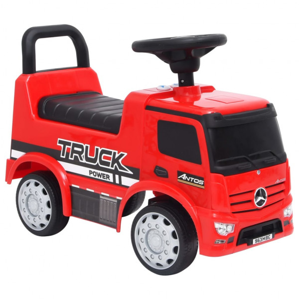 Coche para niños Mercedes Benz Truck rojo D