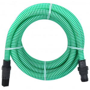 Manguera de succión con conectores de PVC PVC verde 26 mm 10 m D