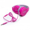 Auriculares Cascos Jack 3,5 mm COOL Toronto Con Micro Rosa - Cool Accesorios