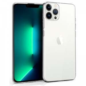 Fundação COOL Silicone para iPhone 13 Pro (transparente) D