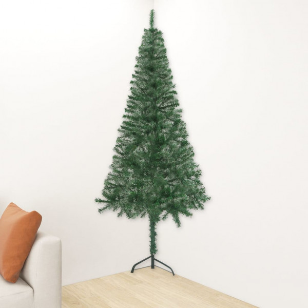 Árvore de Natal artificial de canto verde 180 cm PVC D